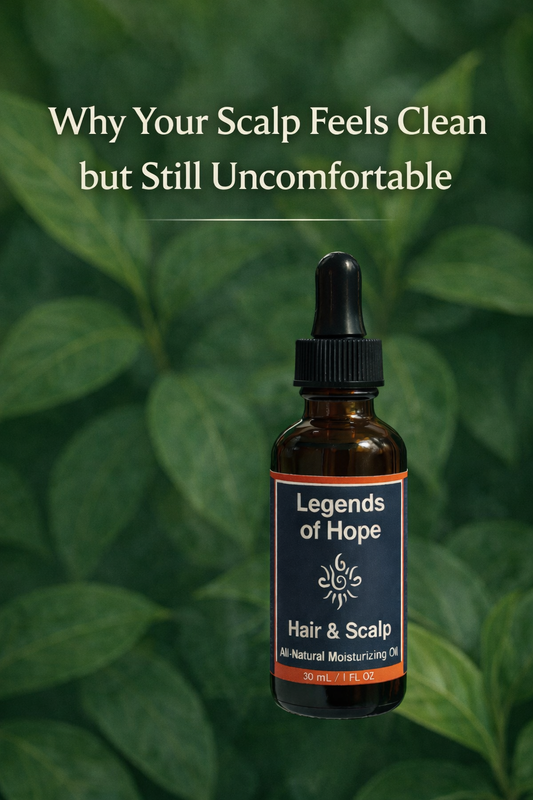 Why Your Scalp Feels Clean but Still Uncomfortable | Legends of Hope
