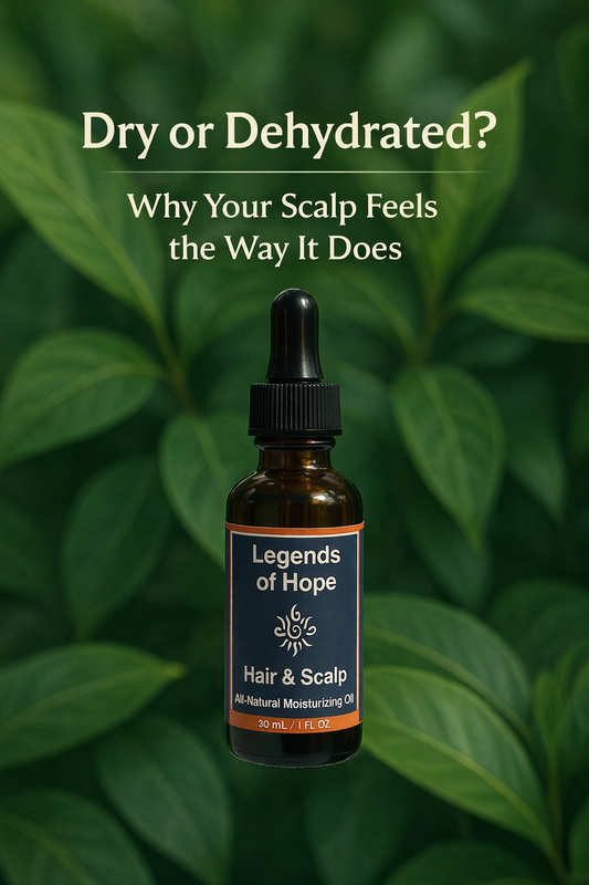 Dry vs Dehydrated Scalp: What’s the Difference? | Legends of Hope