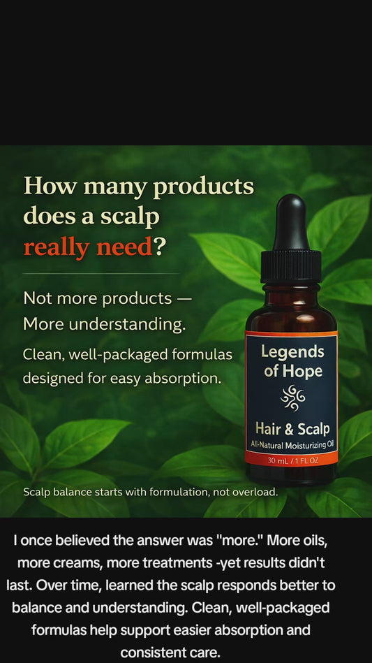 Hair and Scalp Healing Oil Moisturizer