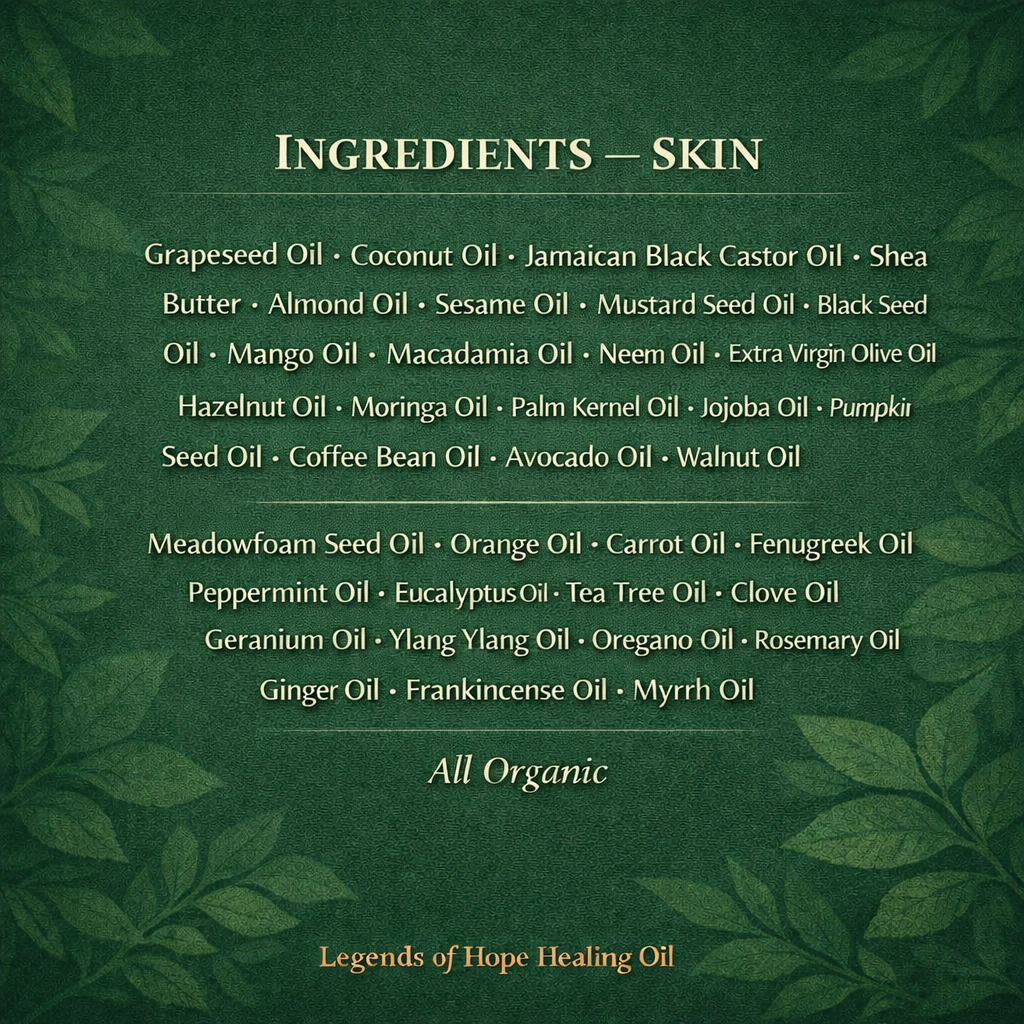 Skin Healing Oil Moisturizer
