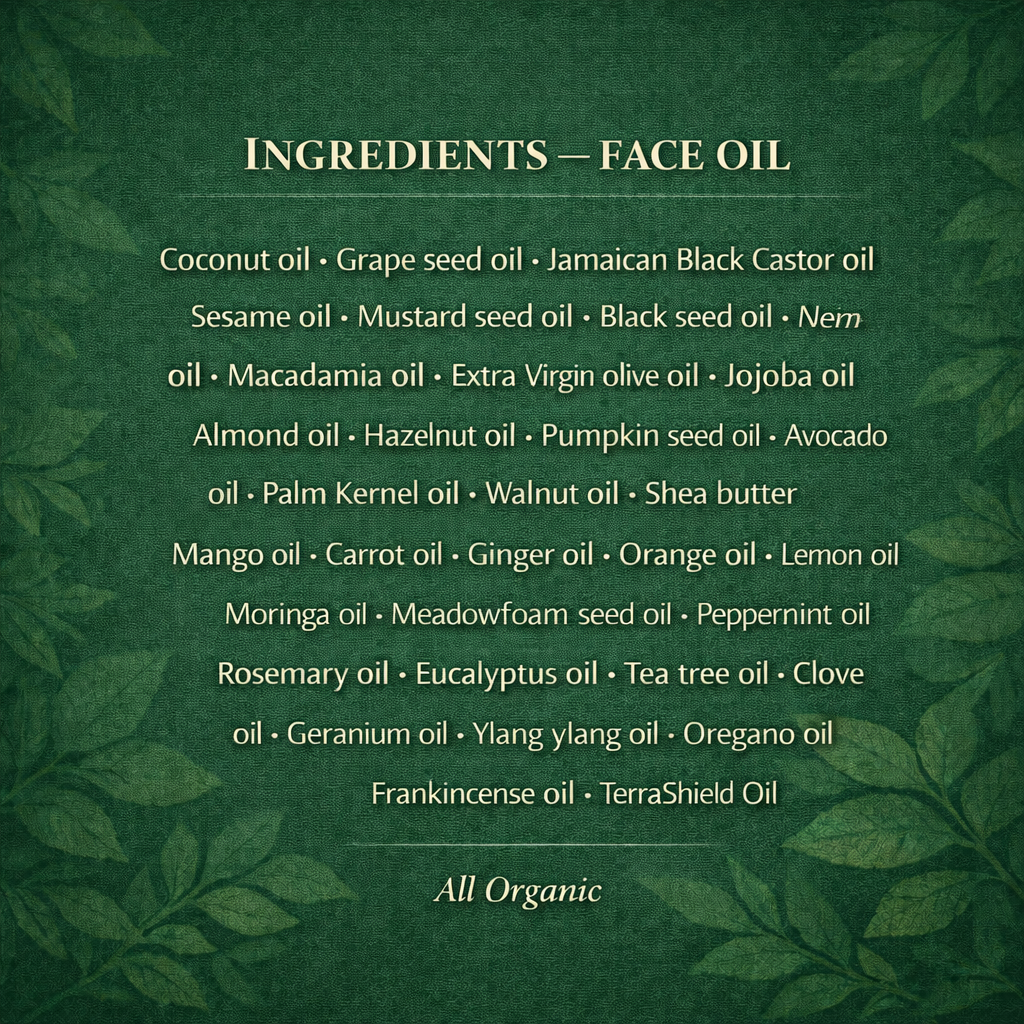 Face Healing Oil Moisturizer