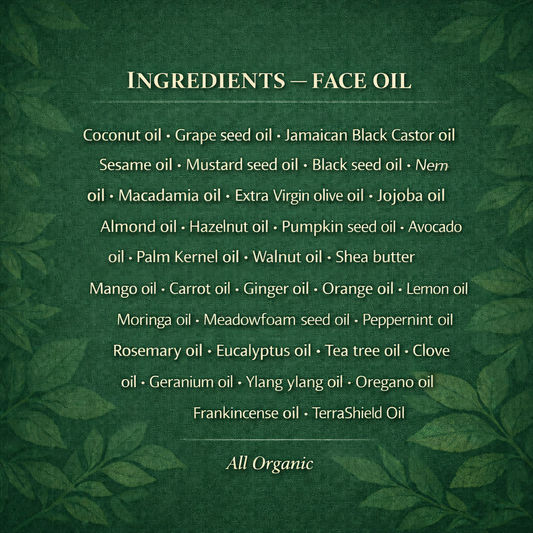 Face Healing Oil Moisturizer