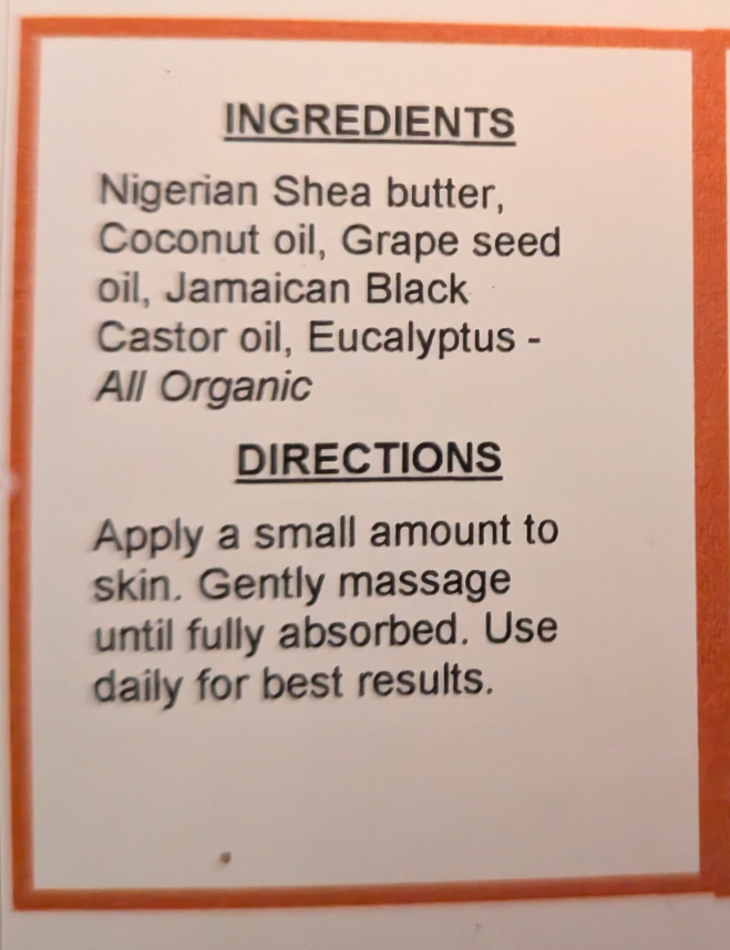 Shea Butter Healing Moisturizer